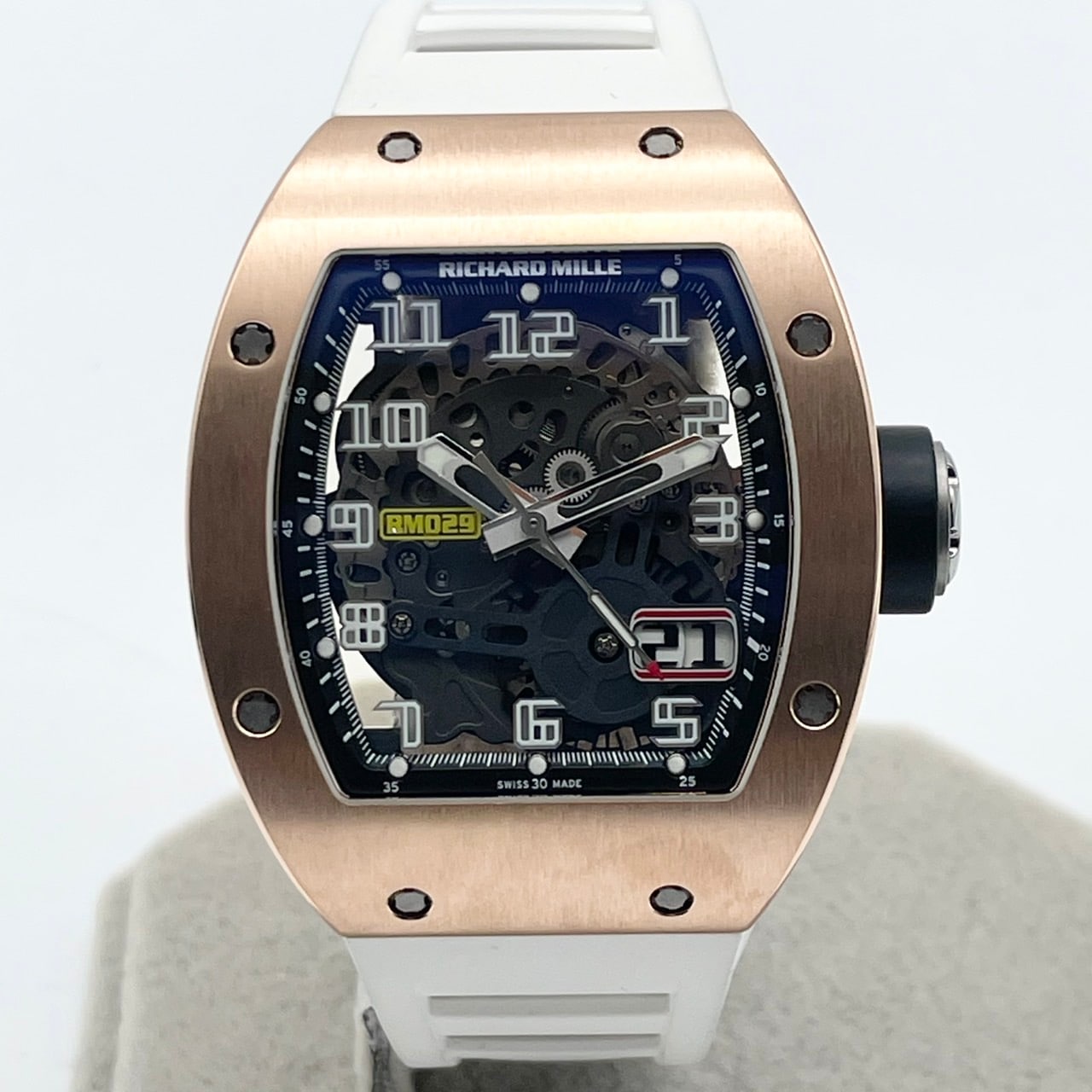二手理查德·米勒（Richard Mille）大日期RM029玫瑰金48mmx39.7mm
