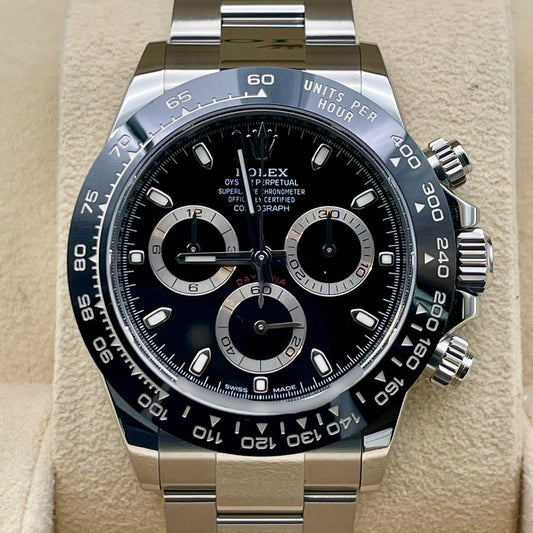 プレオウンド ロレックス デイトナ 116500LN ブラック オイスターブレスレット 40mm