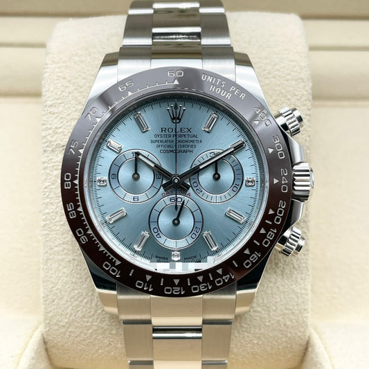 プレオウンド ロレックス デイトナ 116506A アイスブルー プラチナ 40mm