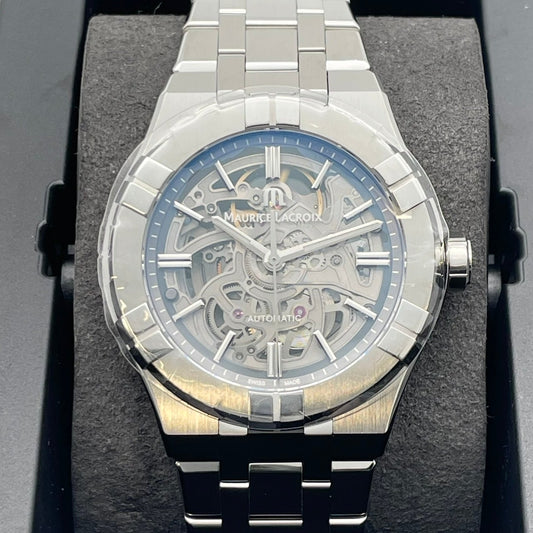 二手Maurice Lacroix图标自动骨架AI6007-SS002-030-1