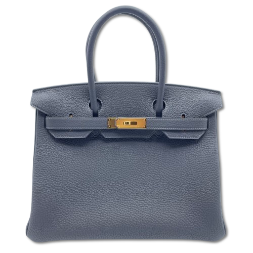 プレオウンド エルメス バーキン 30 アルドワーズ トゴ ゴールド金具 W刻印