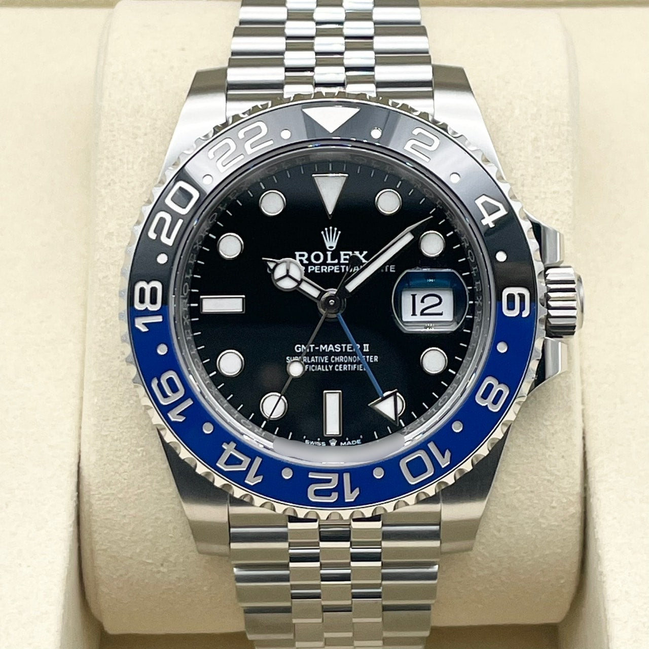 プレオウンド ロレックス GMTマスターII 126710BLNR バットマン ジュビリーブレス 40mm