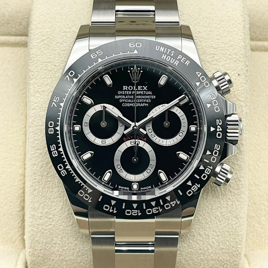プレオウンド ロレックス デイトナ 116500LN ブラック オイスターブレスレット 40mm