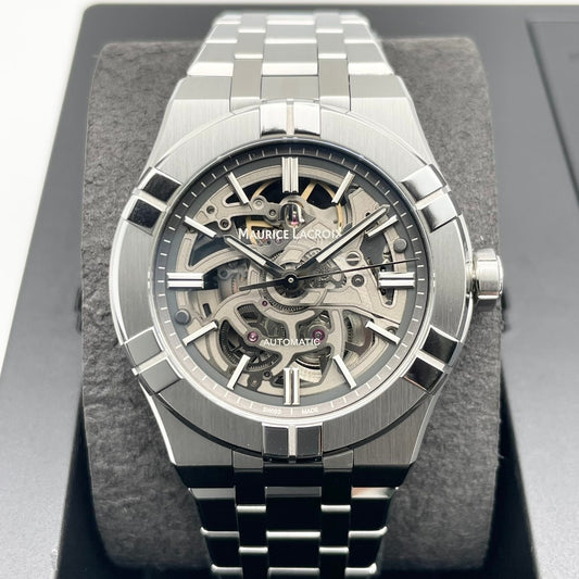 二手Maurice Lacroix图标自动骨架AI6007-SS002-030-1