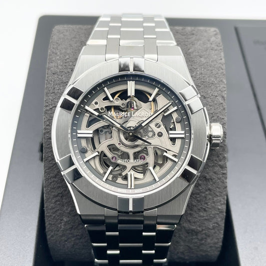 二手Maurice Lacroix图标自动骨架AI6007-SS002-030-1