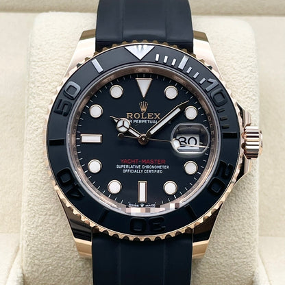 プレオウンド ロレックス ヨットマスター 126655 ブラック 40mm