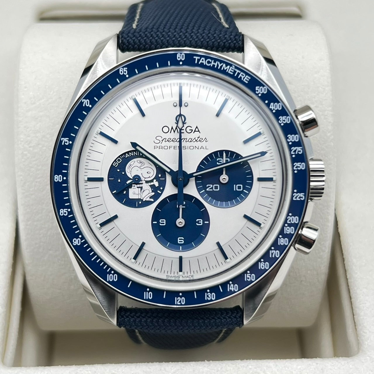 미리 소유 한 [기념 모델! ! Omega Speedmaster 310.32.42.50.02.001 Snoopy Awards 42mm