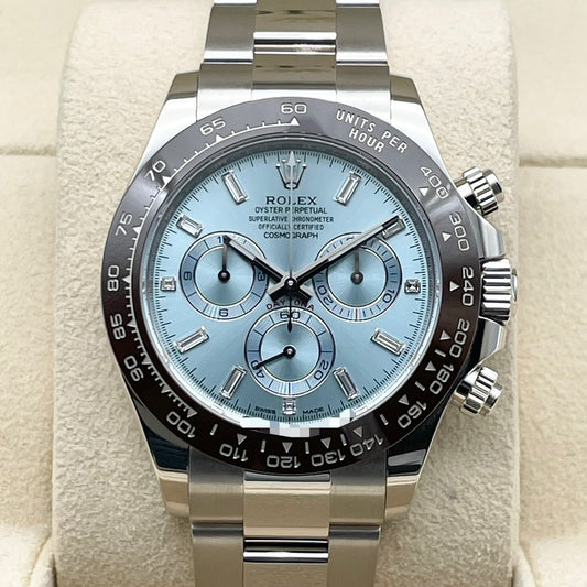プレオウンド ロレックス デイトナ 116506A アイスブルー プラチナ 40mm