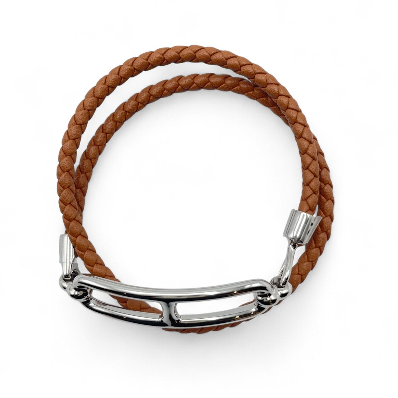 プレオウンドエルメス ルリ ブレスレット T1 ゴールド スイフト シルバー金具