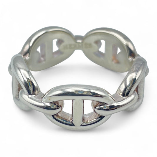 プレオウンドエルメス シェーヌ・ダンクル アンシェネリング PM 52 シルバー925 12号