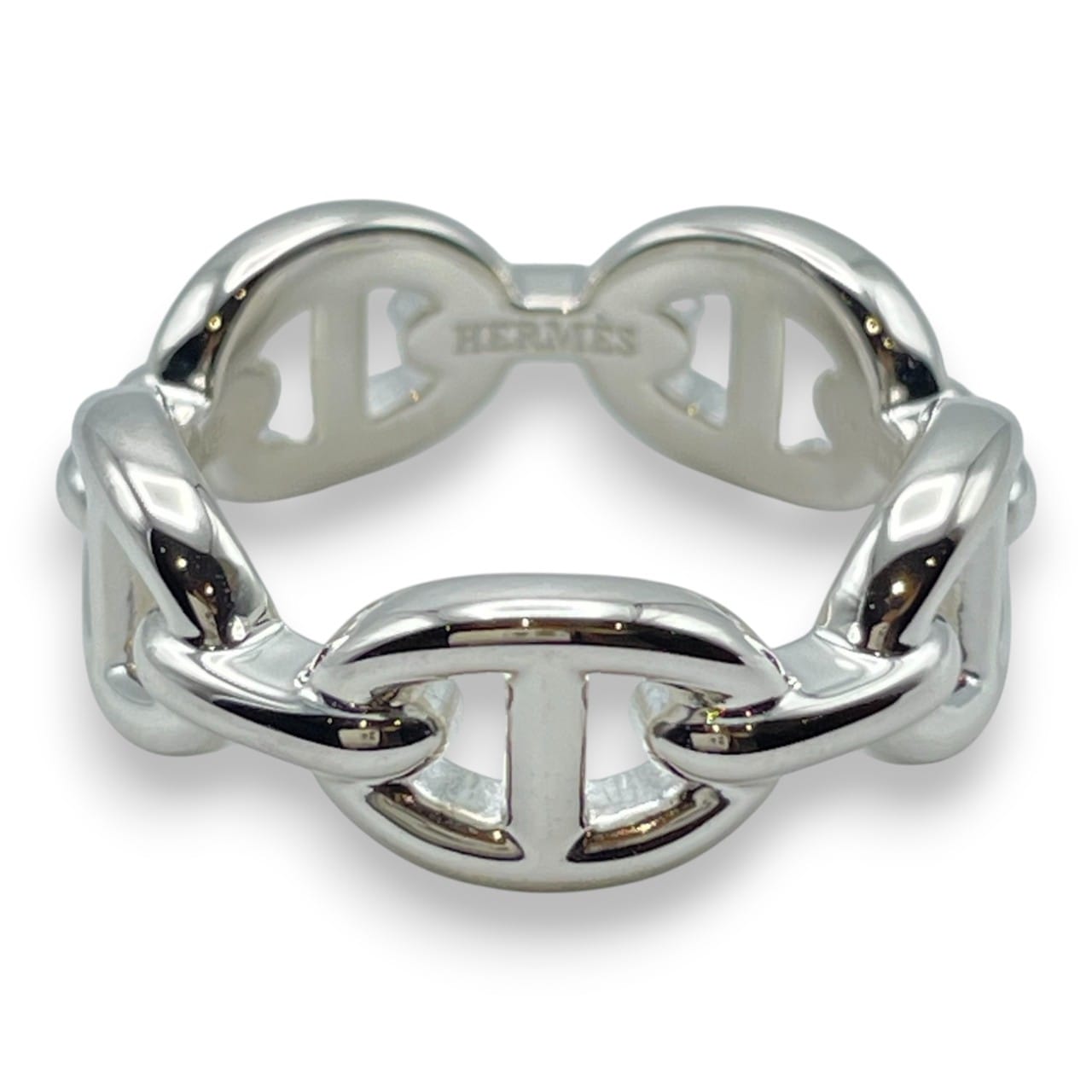 プレオウンドエルメス シェーヌ・ダンクル アンシェネ リング PM 51 シルバー925 11号