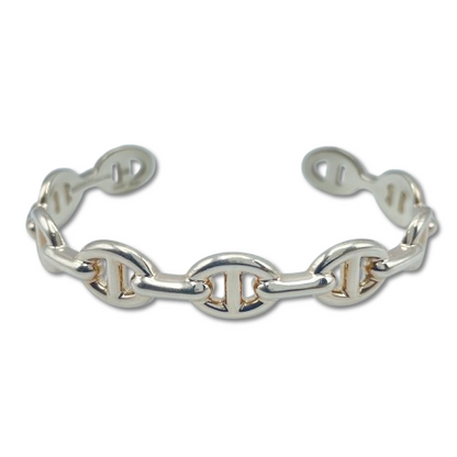 プレオウンドエルメス シェーヌ・ダンクル アンシェネ ブレスレット LG シルバー925