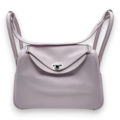 중고 에르메스 린디 26 베르소 모브 실베스트르/나타 에버컬러 실버 하드웨어 W 각인됨