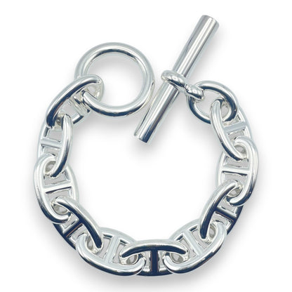 プレオウンドエルメス シェーヌ・ダンクル ブレスレット TGM シルバー925 10コマ