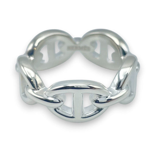 プレオウンドエルメス シェーヌ・ダンクル アンシェネリング PM 50 シルバー925 10号