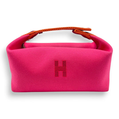 중고 에르메스 브리드 A 블랙 PM 히비스커스 토일레 애쉬 실버 하드웨어