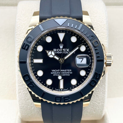 プレオウンド ロレックス ヨットマスター 226658 ブラック イエローゴールド 42mm