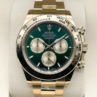 プレオウンド ロレックス デイトナ 126508 ブライトグリーン＆ゴールデン 40mm
