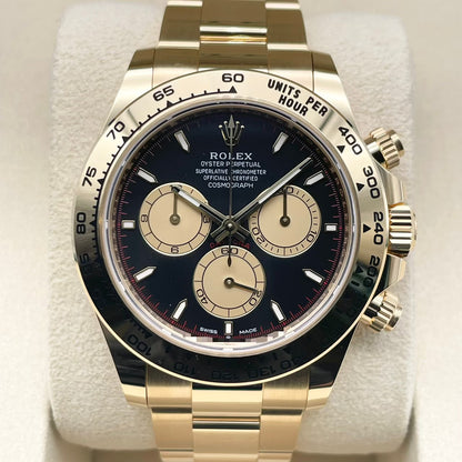 プレオウンド ロレックス デイトナ 126508 インテンスブラック シャンパン イエローゴールド 40mm