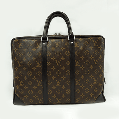 사전 소유의 Louis Vuitton Porte Documain Vowiage M40225