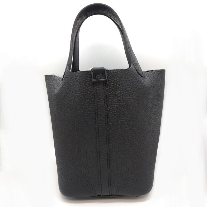 Pre-Owned Hermes Picotin Rock PM Monochrome Torillon Clemence