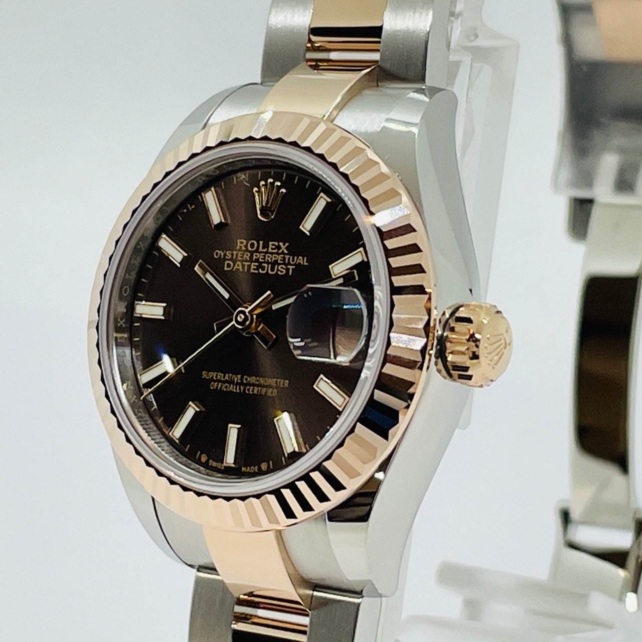 Pre-Owned Rolex Datejust 279171 Chocolate Oyster Bracelet November 2022
