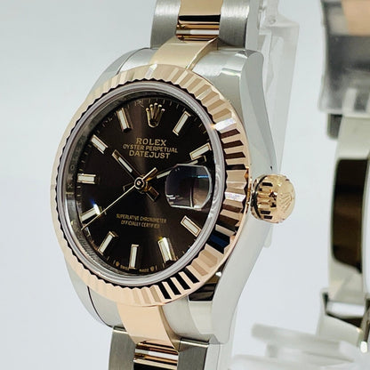 Pre-Owned Rolex Datejust 279171 Chocolate Oyster Bracelet November 2022