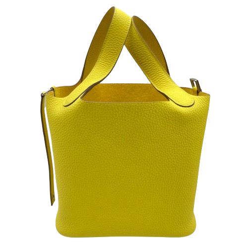 [크리스마스 특별 가격] Hermes Picotin Rock PM Torillon Clemence Lime B 조각