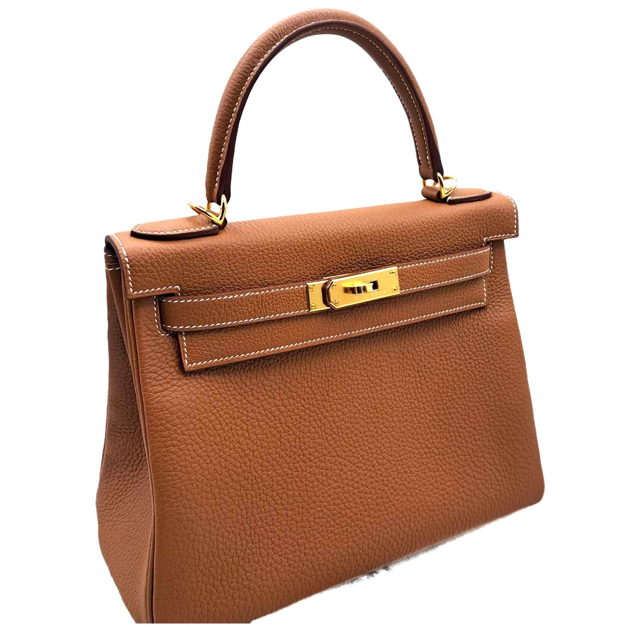 [산타 클로스가 여기 있습니다] ♪Hermes Kelly 28 Gold Togo Gold Hardware B가 새겨 져 있습니다