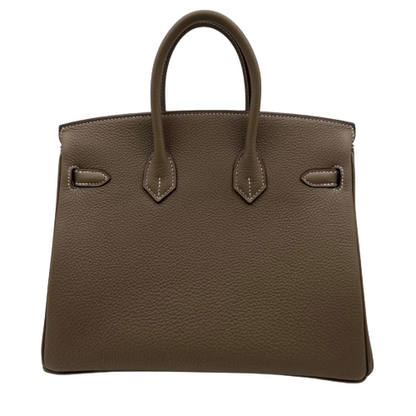 Hermes Birkin 25 Etoup Togo Gold Hardware B가 새겨 져 있습니다