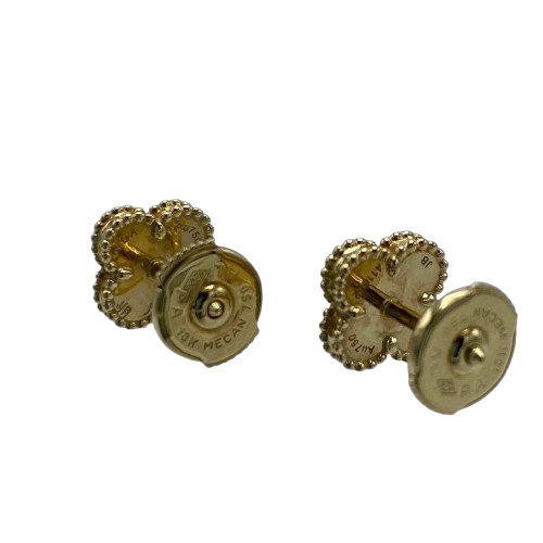 Pre-Owned Van Cleef & Arpels Sweet Alhambra Earrings VCARA44800 Mother of Pearl