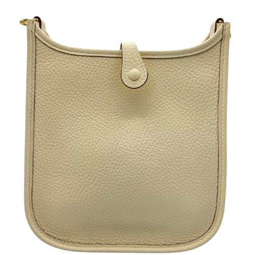 Pre-Owned Hermes Mini Evelyn TPM Torillon Nata Gold Fittings