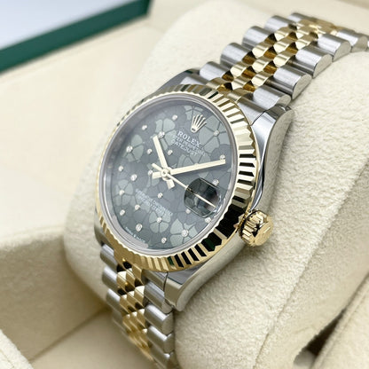 プレオウンド ロレックス デイトジャスト 278273 ダイヤ入りフローラルモチーフ ジュビリーブレス 31mm