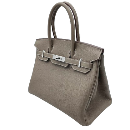 Hermes Birkin 25 Etoup Togo Silver Fittings u 조각