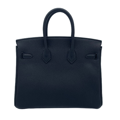 Hermes Birkin 25 Noir Togo Rose Gold Hardware D 조각