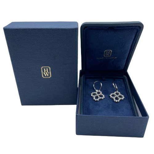 [低於常規價格] Harry Winston Loop by Harry Winston Loop開放圖案電線耳環