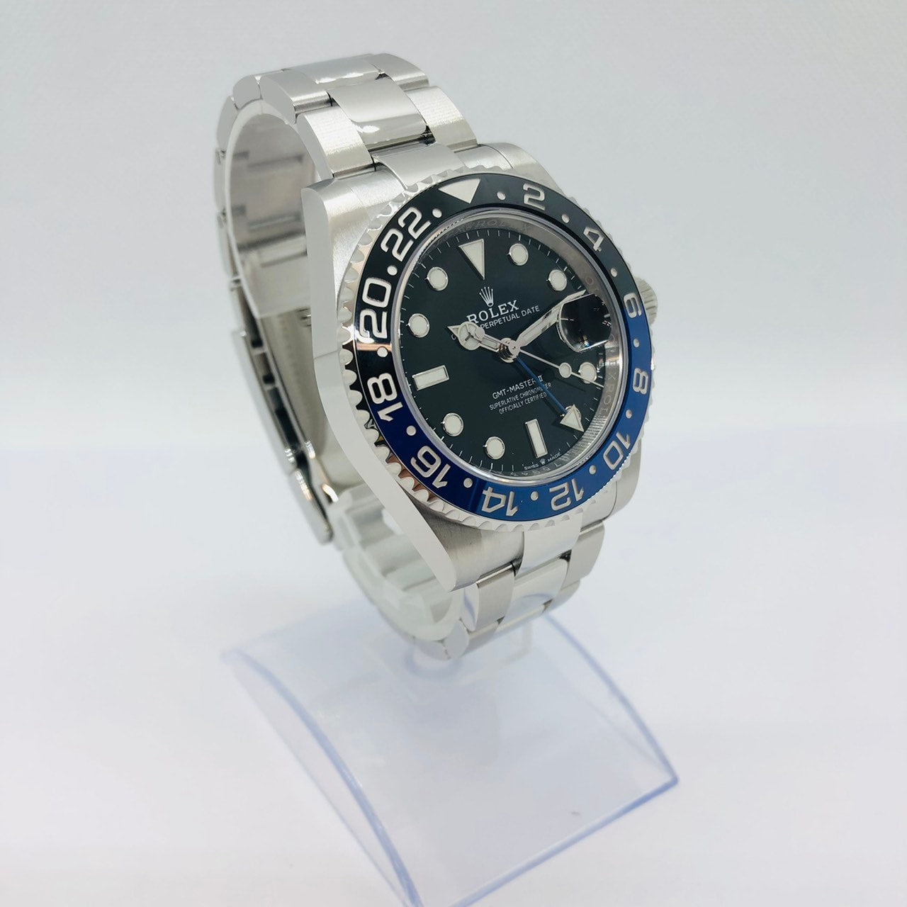 롤렉스 GMT 마스터 II 126710BLNR 굴 팔찌 검은 배트맨