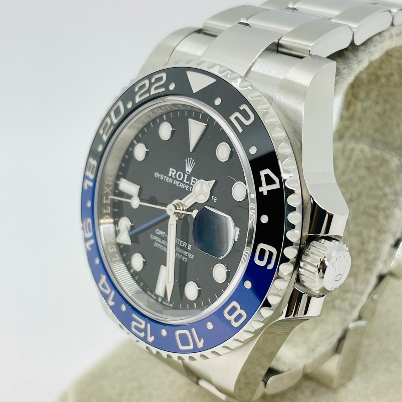 롤렉스 GMT 마스터 II 126710BLNR 굴 팔찌 검은 배트맨