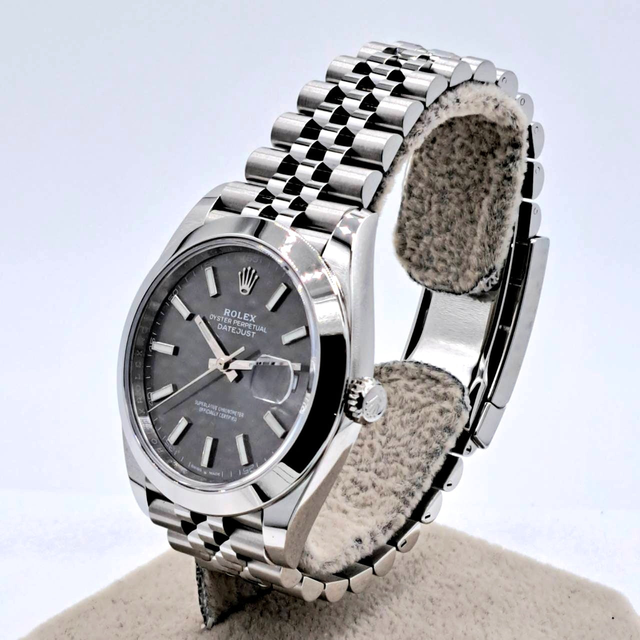 プレオウンド ロレックス デイトジャスト 126300 スレート ジュビリーブレスレット 41mm