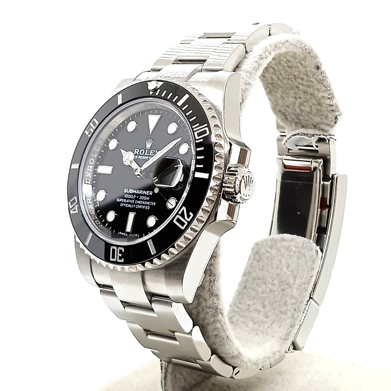 Pre-Owned Rolex Submariner Date Oyster Stainless Black 116610LN