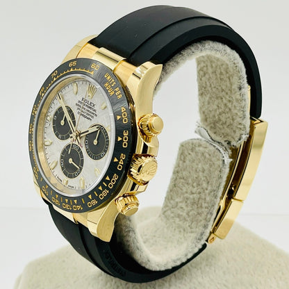 プレオウンド ロレックス デイトナ 116518LN メテオライト＆ブラック ブラックラバーベルト 40mm