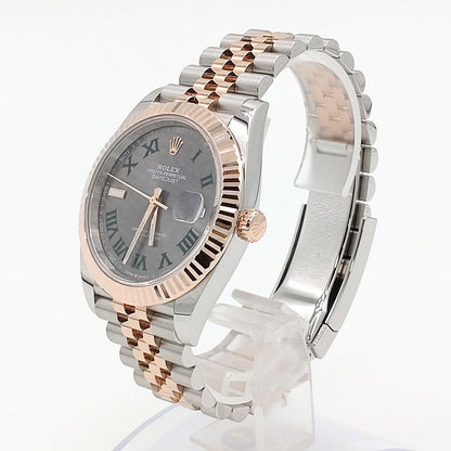 プレオウンド ロレックス デイトジャスト 126331 スレートローマ ジュビリーブレス 41mm