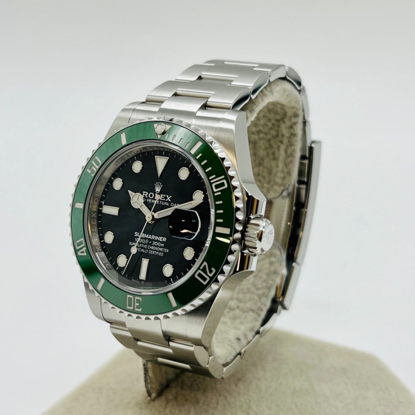 [2023年的新Bezel]勞力士潛艇日期126610LV牡蠣手鍊黑色綠色2023年6月付款