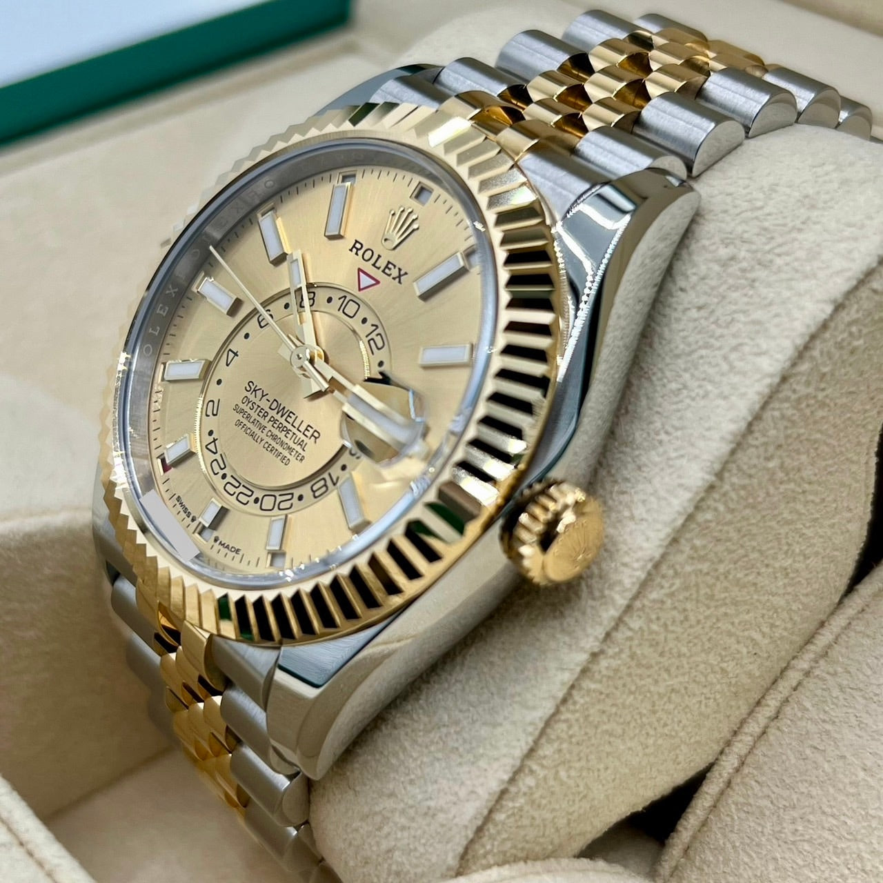 [2023 New Sky Deller]勞力士Sky Deller 336933 Gold 42mm