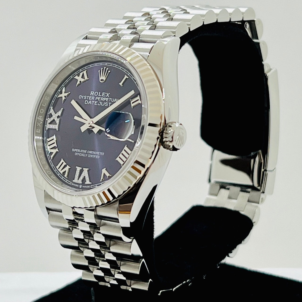 プレオウンド ロレックス デイトジャスト 126234 オーベルジーヌローマン ジュビリーブレス 36mm