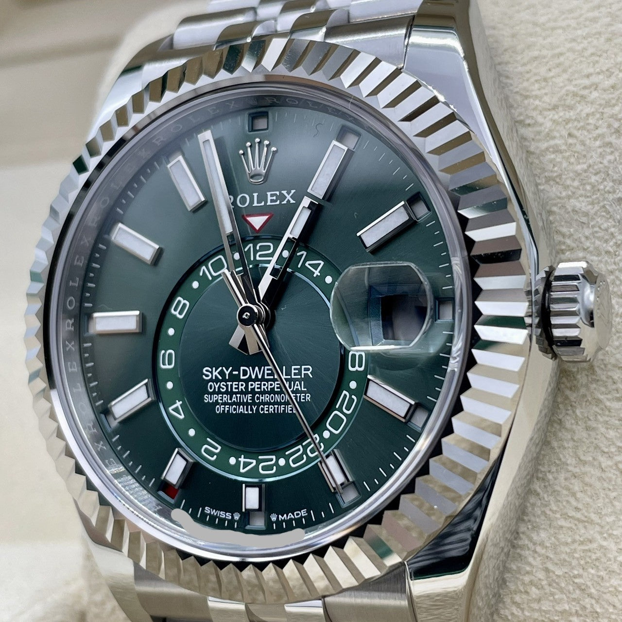 [新2023]勞力士天空居民336934薄荷綠色禧年42mm