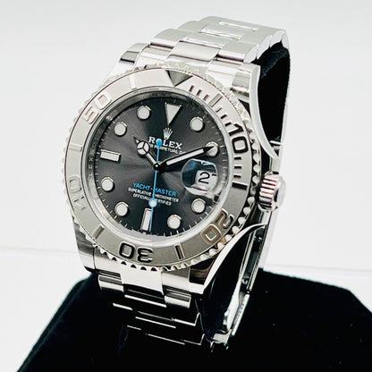 劳力士 Yacht-Master 126622 2023 保证蚝式手链 黑铑 40 毫米