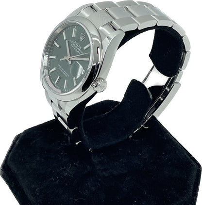 プレオウンド ロレックス デイトジャスト 126200  ミントグリーン オイスターブレス 36mm