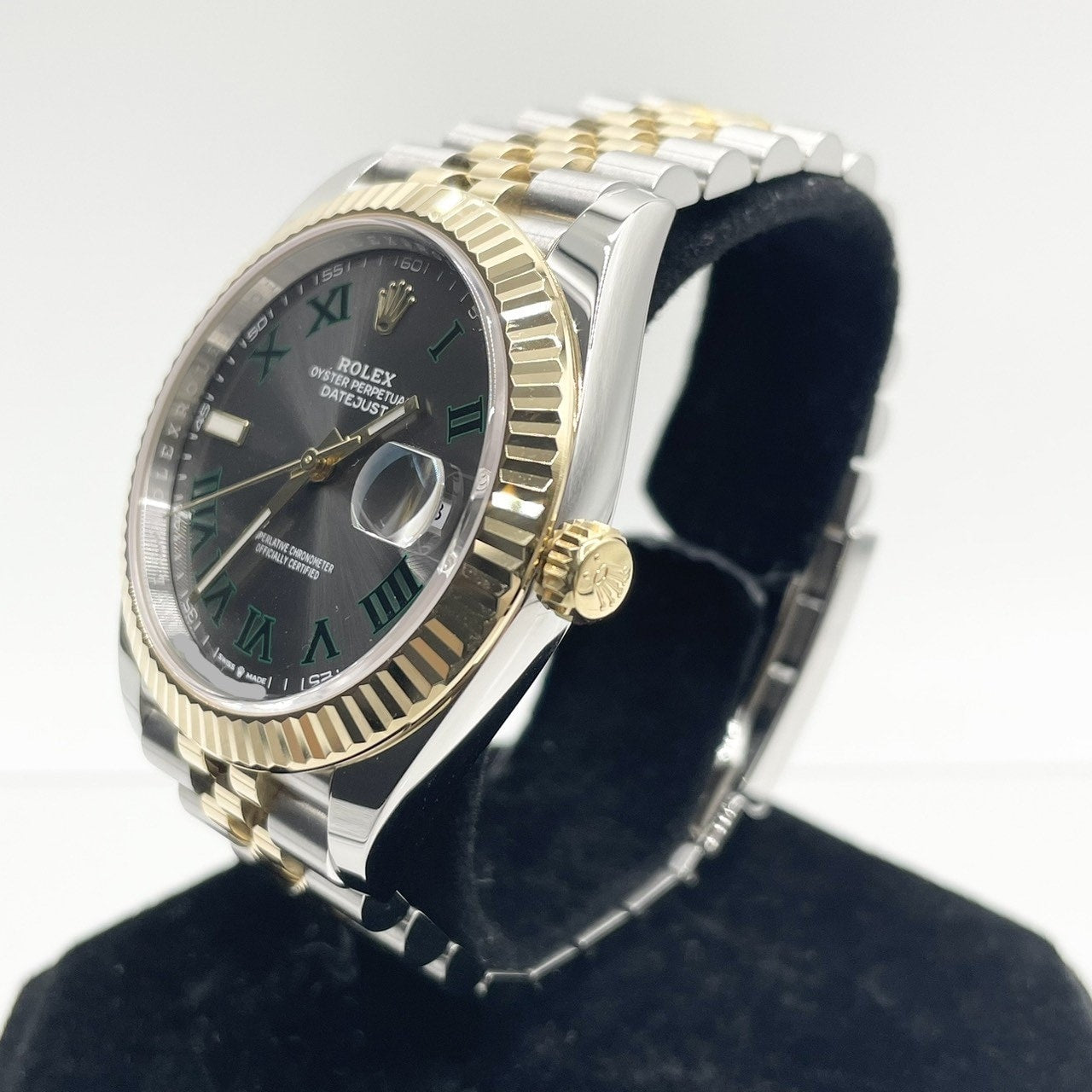 プレオウンド ロレックス デイトジャスト 126333 スレートローマ ジュビリーブレス 41mm