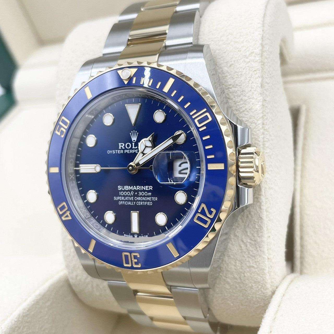 Pre-Owned Rolex Submariner Date 126613LB Oyster Bracelet Royal Blue 41mm